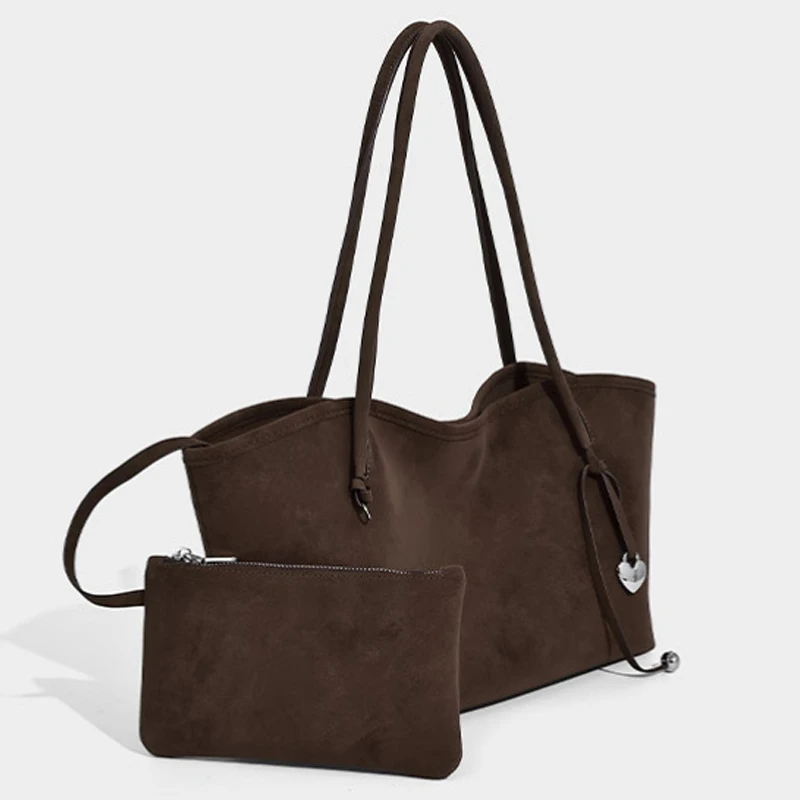 Large Capacity Suede Tote Bag Women's Handbag 2025 New High-quality Commuting Shoulder Bag Crossbody Bag
Large Capacity Suede Tote Bag Women's Handbag 2025 New High-quality Commuting Shoulder Bag Crossbody Bag