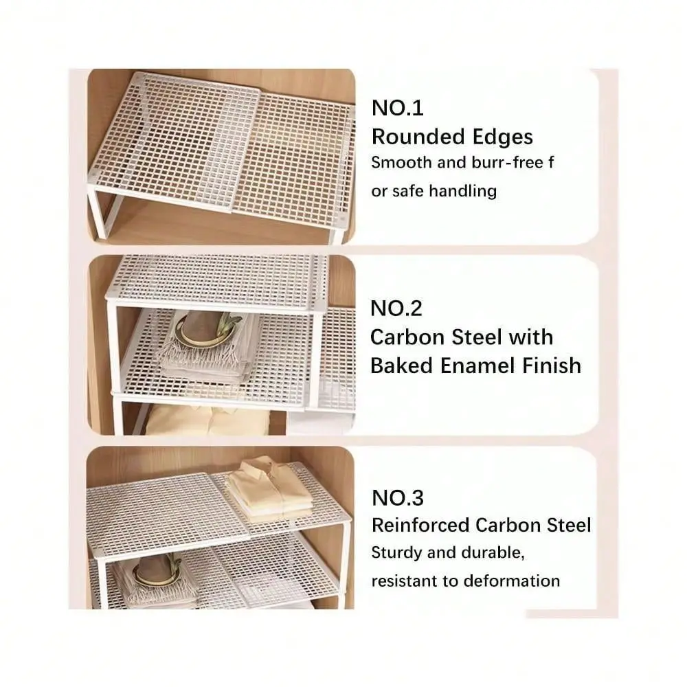 Retractable Wardrobe Organizer HeavyDuty Metal Closet Shelf With Adjustable Height, Ideal For Home, Office, Retail Use, Closet
Retractable Wardrobe Organizer HeavyDuty Metal Closet Shelf With Adjustable Height, Ideal For Home, Office, Retail Use, Closet
