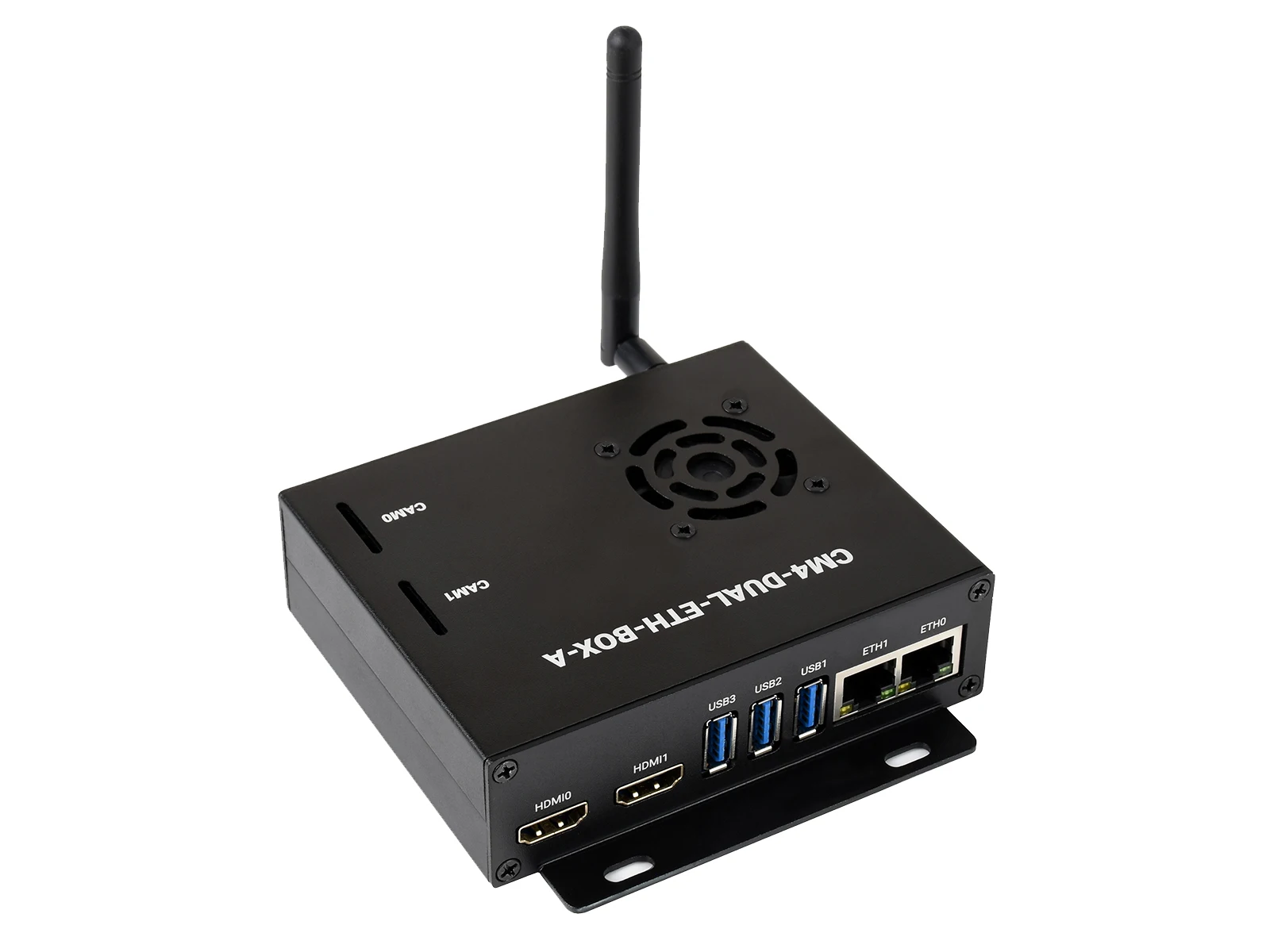 CM4-DUAL-ETH-BOX-A,Dual Gigabit Ethernet Mini-Computer Based On CM4 (NOT Included), Metal Case, ith Cooling Fan
CM4-DUAL-ETH-BOX-A,Dual Gigabit Ethernet Mini-Computer Based On CM4 (NOT Included), Metal Case, ith Cooling Fan