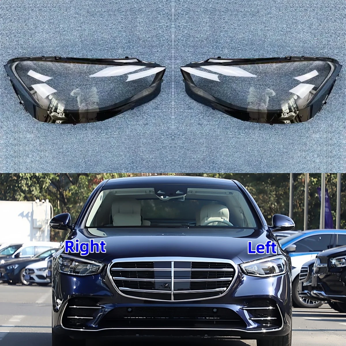 Для Mercedes Benz S Class W223 S320 S450 S500 2021-2023 крышка передней фары корпус лампы маска абажур линза из плексигласа
Для Mercedes Benz S Class W223 S320 S450 S500 2021-2023 крышка передней фары корпус лампы маска абажур линза из плексигласа