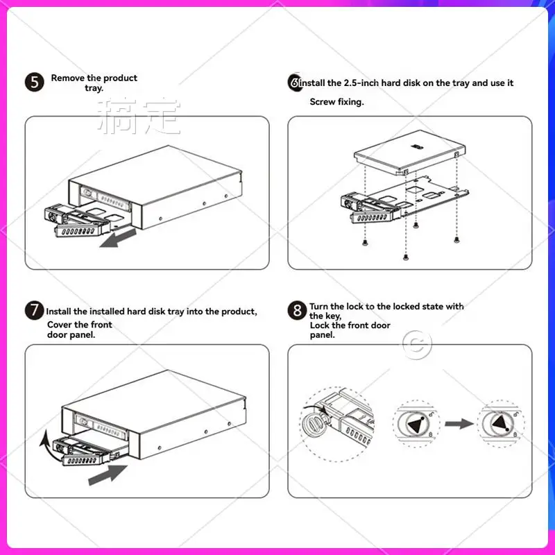 AP-2.5 Inch SSD Laptap Hard Drive Box SATA Internal USB 3.0 6TB High-Speed With Component Hard-Disk Enclosure
AP-2.5 Inch SSD Laptap Hard Drive Box SATA Internal USB 3.0 6TB High-Speed With Component Hard-Disk Enclosure