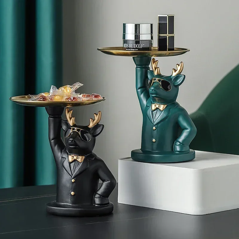 Home Room Decor,Figurine Miniature,Cool Deer Sculpture,Animals Statue,Table Ornament Decoration,Desktop Sundries Storage Tray
Home Room Decor,Figurine Miniature,Cool Deer Sculpture,Animals Statue,Table Ornament Decoration,Desktop Sundries Storage Tray