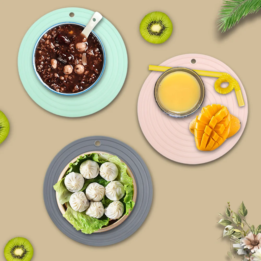3Pcs Silicone Pot Holders Heat Insulation Place Mats Casserole Trivet Mats Multi Function Kitchen Pads
3Pcs Silicone Pot Holders Heat Insulation Place Mats Casserole Trivet Mats Multi Function Kitchen Pads