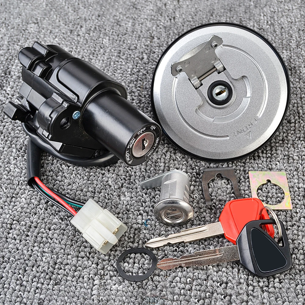 Ignition Switch Fuel Cap Seat Lock For Honda CB600F CB600F2Y Hornet S 600 2000 - 2002 / CB250 Hornet 250 2000 - 2007
Ignition Switch Fuel Cap Seat Lock For Honda CB600F CB600F2Y Hornet S 600 2000 - 2002 / CB250 Hornet 250 2000 - 2007