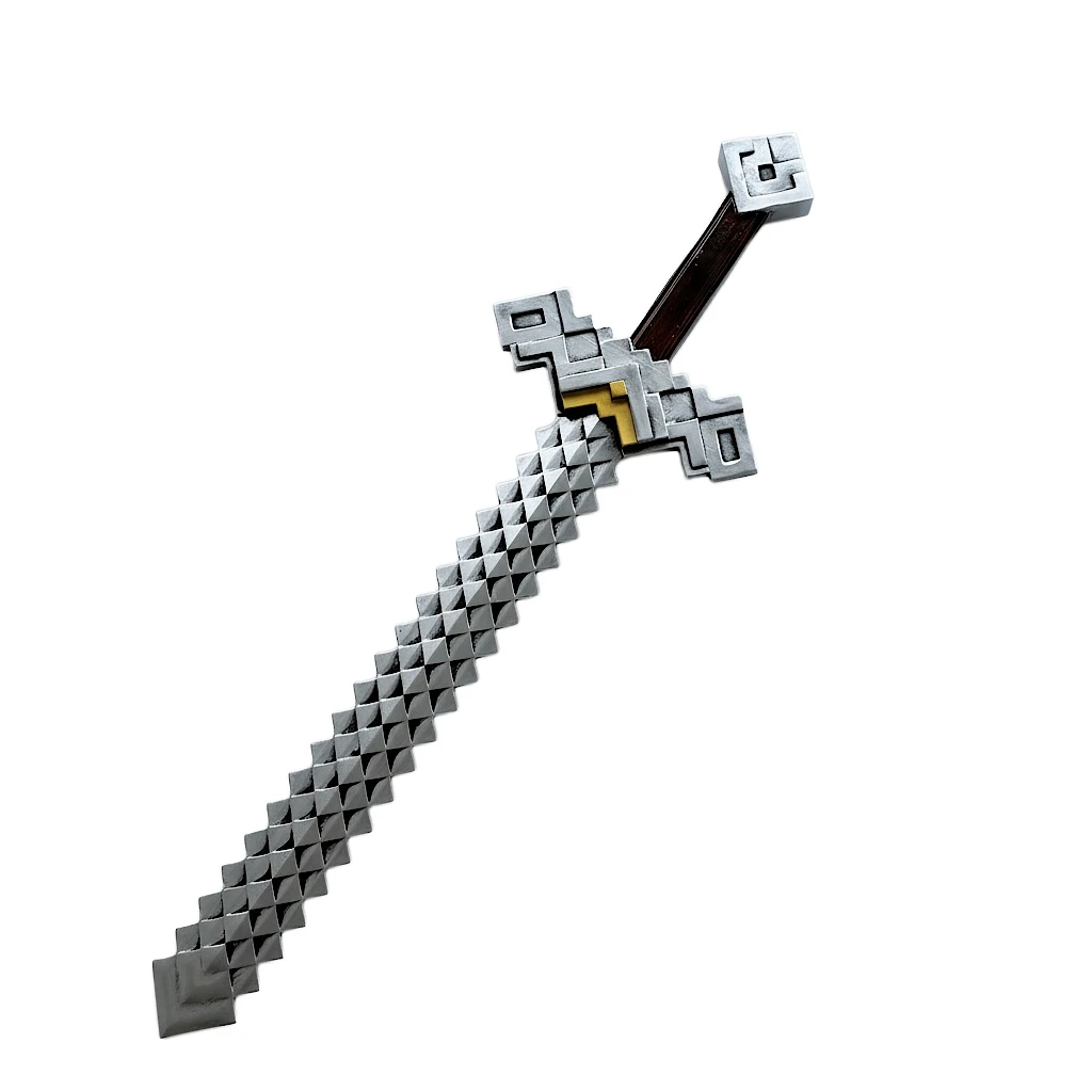 Реплика меча из аниме, 91 см, с текстурой Diamond Block Pixel, для косплея/коллекционирования, не острый
Реплика меча из аниме, 91 см, с текстурой Diamond Block Pixel, для косплея/коллекционирования, не острый