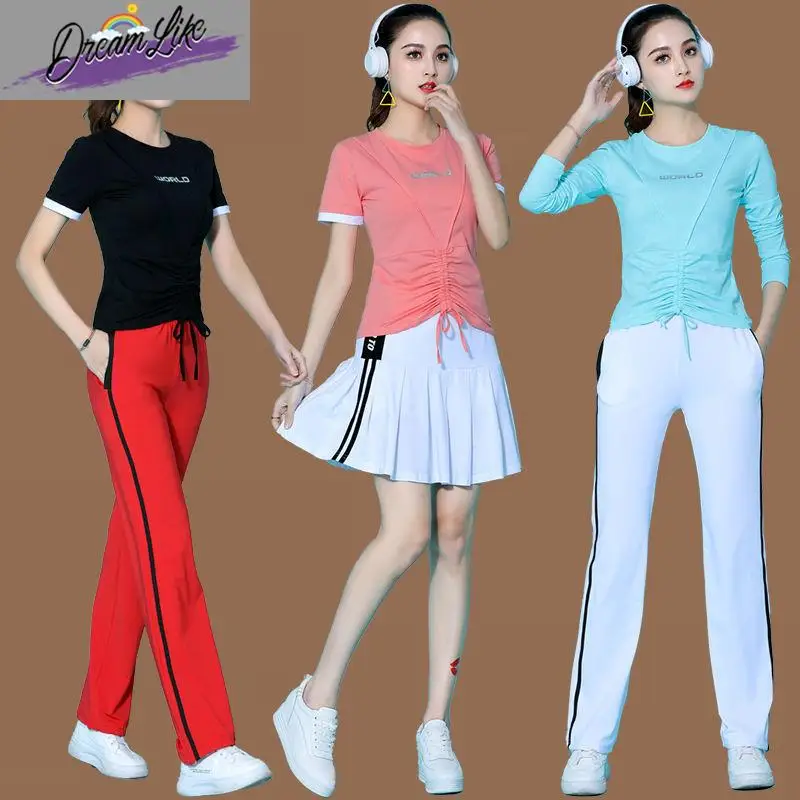 New Square Dance Outfit Casual Fitn Workout Clothes Women's Slimming Dancewear Tee-acetate Fiber Ethnic Sle
New Square Dance Outfit Casual Fitn Workout Clothes Women's Slimming Dancewear Tee-acetate Fiber Ethnic Sle