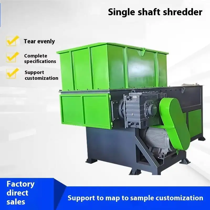 600 Model Hydraulic Single Shaft Shredder Hard Plastic Block Film Woven Bag Garbage Machine Head Material Crusher
600 Model Hydraulic Single Shaft Shredder Hard Plastic Block Film Woven Bag Garbage Machine Head Material Crusher
