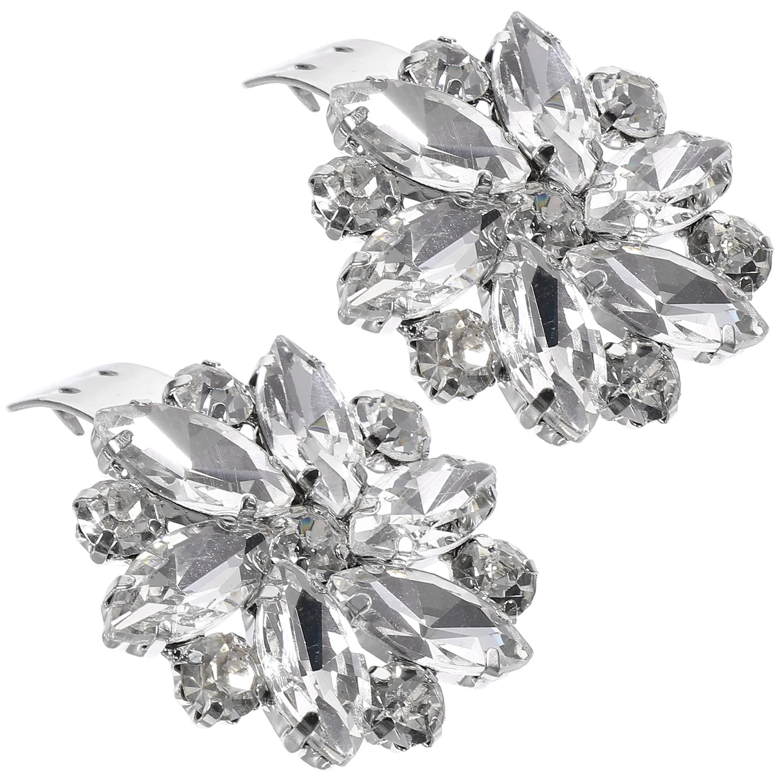 2Pcs Shoe Clips Crystal Flower Design Removable Decorative Wedding Shoe Buckles Sparkly Charming Accessories for Women
2Pcs Shoe Clips Crystal Flower Design Removable Decorative Wedding Shoe Buckles Sparkly Charming Accessories for Women