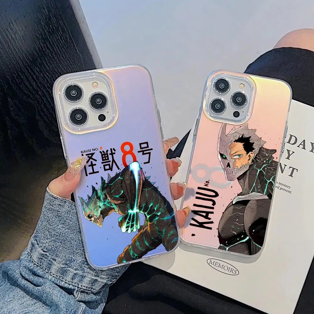 Anime K-Kaiju No 8 Kafka Phone Case For iPhone 17 16 15 14 13 12 11 Pro Max Plus Transparent Aurora Laser Gradient Cover
Anime K-Kaiju No 8 Kafka Phone Case For iPhone 17 16 15 14 13 12 11 Pro Max Plus Transparent Aurora Laser Gradient Cover