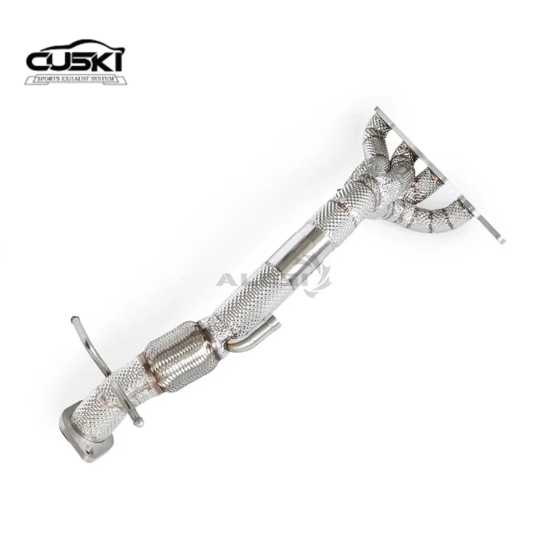 Stainless steel exhaust manifold collector suitable for Ford Focus MK3 1.6 2.0CC 2012-2018 automotive exhaust retrofit accessori
Stainless steel exhaust manifold collector suitable for Ford Focus MK3 1.6 2.0CC 2012-2018 automotive exhaust retrofit accessori