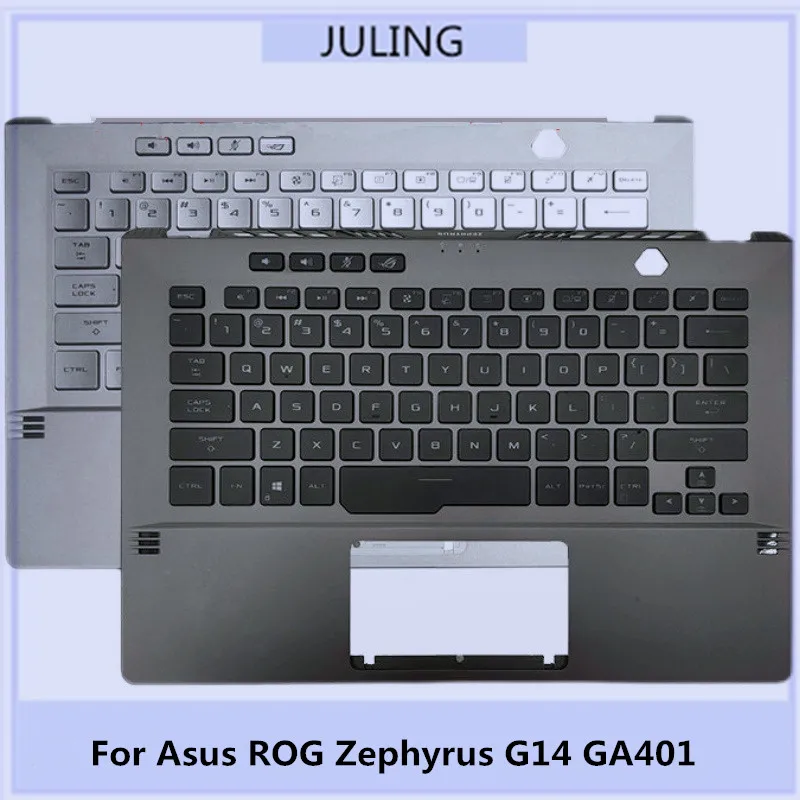 Для Asus ROG Zephyrus G14 GA401 белый черный ноутбук подставка для рук верхний корпус Клавиатура рамка с клавиатурой версии США
Для Asus ROG Zephyrus G14 GA401 белый черный ноутбук подставка для рук верхний корпус Клавиатура рамка с клавиатурой версии США
