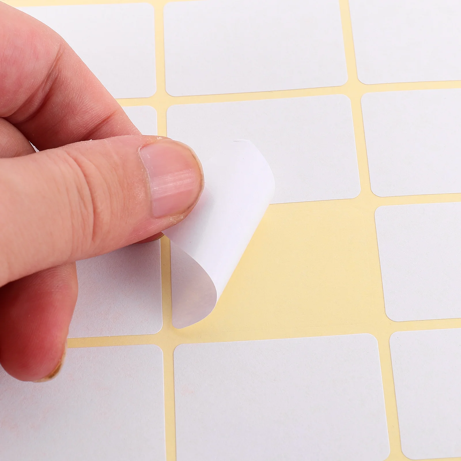 36 Sheets Blank Sticky Labels Thick Smooth Name Tag Label for Organizing Sorting Multipurpose Removable Sticker Name Stickers
36 Sheets Blank Sticky Labels Thick Smooth Name Tag Label for Organizing Sorting Multipurpose Removable Sticker Name Stickers