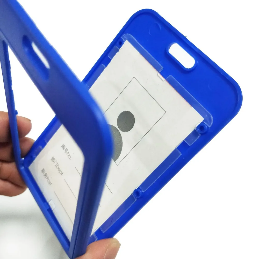 Plastic Double-sided Transparent ID Pass Bus Card Holder Working Permit Case Lanyard Exhibition ID Name Tag Badge Holder Sleeve
Plastic Double-sided Transparent ID Pass Bus Card Holder Working Permit Case Lanyard Exhibition ID Name Tag Badge Holder Sleeve