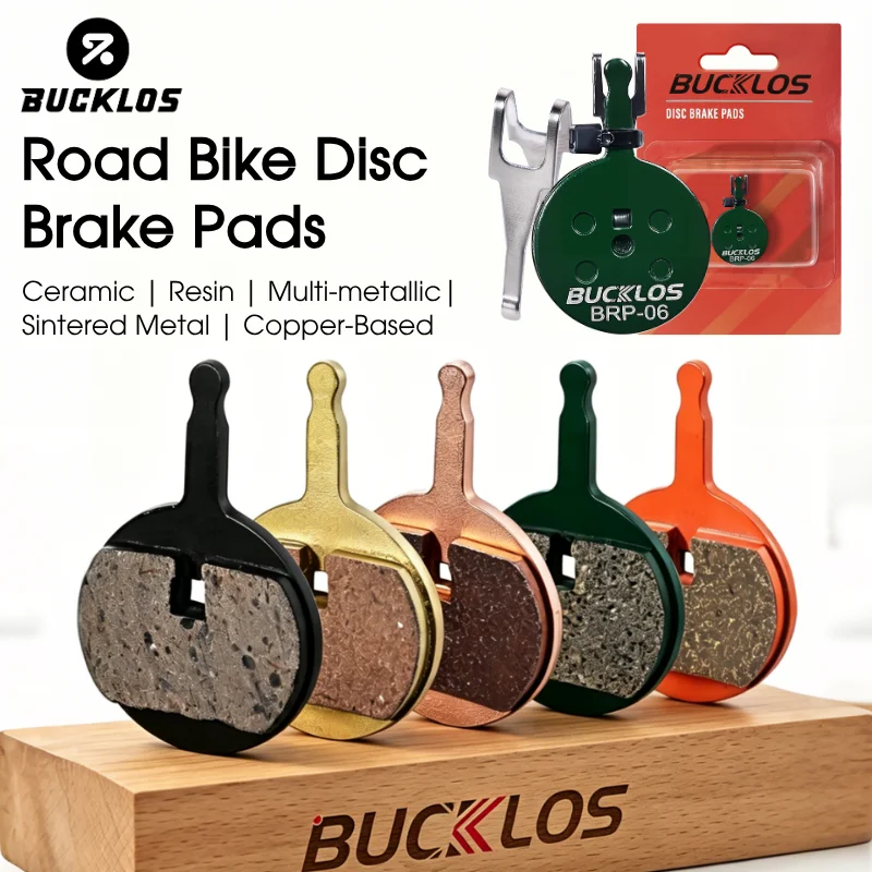 BUCKLOS Bike Brake Pads for Avid BB5 / DC710 DC720 Bicycle Hydraulic Disc Brake Pad Multi Material MTB Road Bike Brake Pads Part
BUCKLOS Bike Brake Pads for Avid BB5 / DC710 DC720 Bicycle Hydraulic Disc Brake Pad Multi Material MTB Road Bike Brake Pads Part