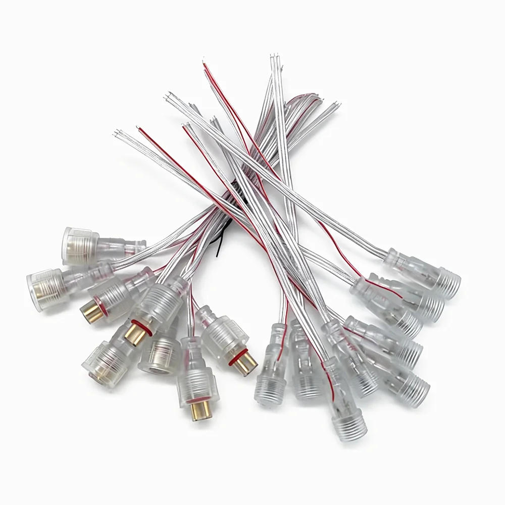Clear Transparent wire xConnect type 20 Pair 3 Core BLACK Waterproof Pigtail Flat Wire Connectors
Clear Transparent wire xConnect type 20 Pair 3 Core BLACK Waterproof Pigtail Flat Wire Connectors