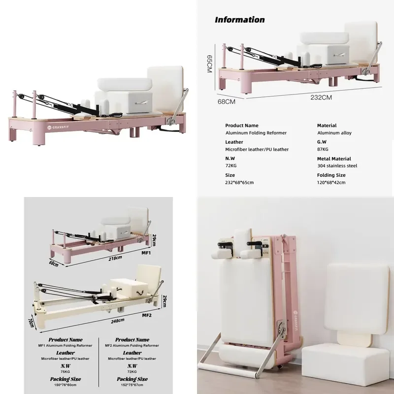 【CHIMU HOME】 High Quality Portable Foldaway Pilates Reformer for Home Gym Fitness Core Training Equipment Folding Aluminum
【CHIMU HOME】 High Quality Portable Foldaway Pilates Reformer for Home Gym Fitness Core Training Equipment Folding Aluminum