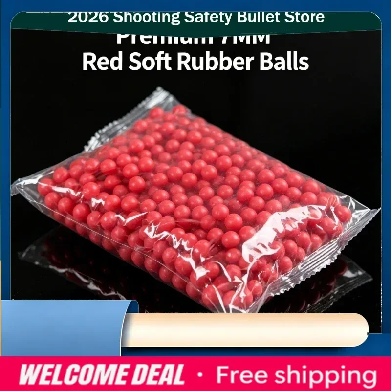 2026 Cool 500Pcs/Bag 7MM Red Flexible Soft Balls Non-Toxic Outdoor Game Toy Replacement Parts 1Bag/3Bag/5Bag
2026 Cool 500Pcs/Bag 7MM Red Flexible Soft Balls Non-Toxic Outdoor Game Toy Replacement Parts 1Bag/3Bag/5Bag