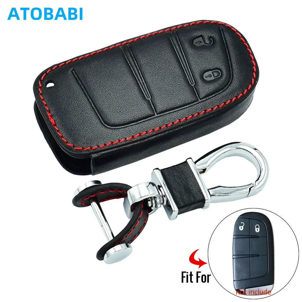 Кожаный чехол для ключей автомобиля ATOBABI для Dodge Journey 2011 2012 2013 2014 2015 2016 2017, 2 кнопки, защитный чехол для умного пульта дистанционного управления
Кожаный чехол для ключей автомобиля ATOBABI для Dodge Journey 2011 2012 2013 2014 2015 2016 2017, 2 кнопки, защитный чехол для умного пульта дистанционного управления