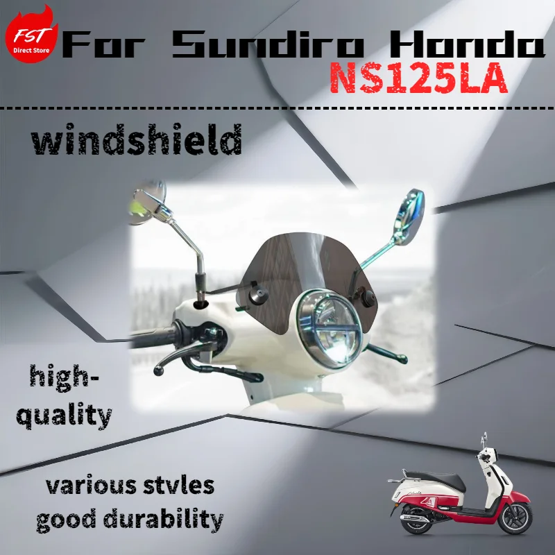 For Sundiro Honda NS125LA windshield modification to a smaller windshield
For Sundiro Honda NS125LA windshield modification to a smaller windshield
