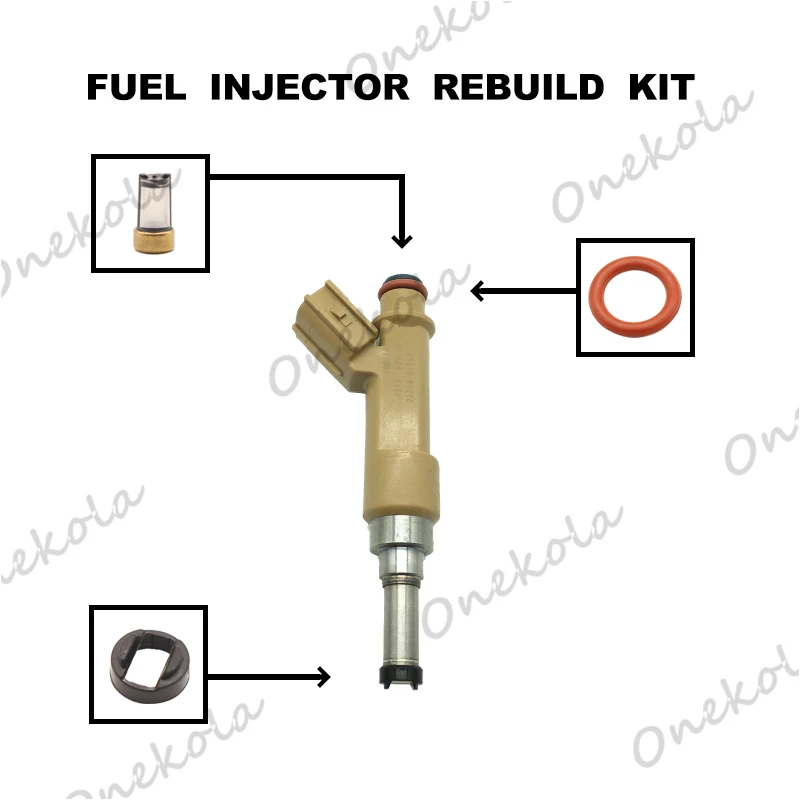 Fuel Injector repair kit Orings Filters for 23250-0T010 23250-0T020 For 2009-2015 Toyota Corolla Matrix
Fuel Injector repair kit Orings Filters for 23250-0T010 23250-0T020 For 2009-2015 Toyota Corolla Matrix