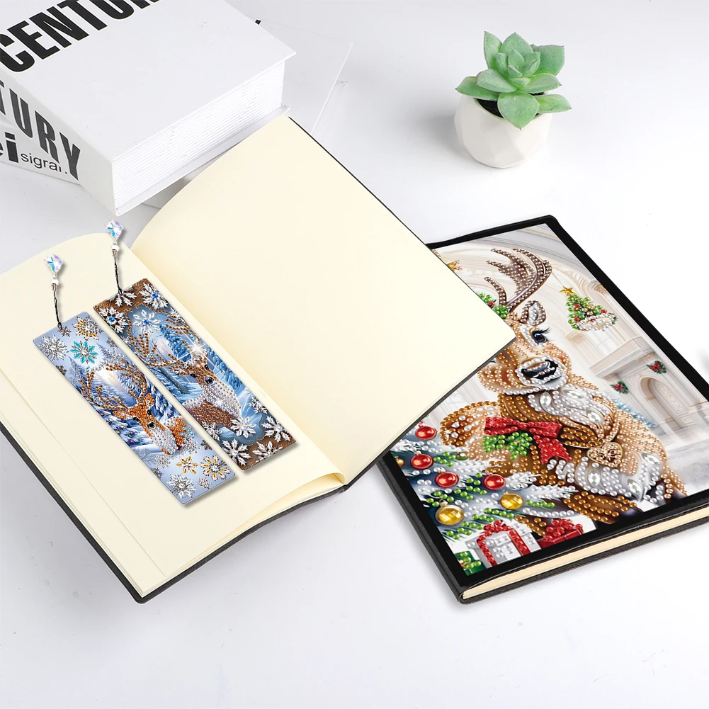 Creative Diamond Painting Diary Notebook with Partial Diamond Embellishments and 4 Bookmarks for Inspirational Writing
Creative Diamond Painting Diary Notebook with Partial Diamond Embellishments and 4 Bookmarks for Inspirational Writing