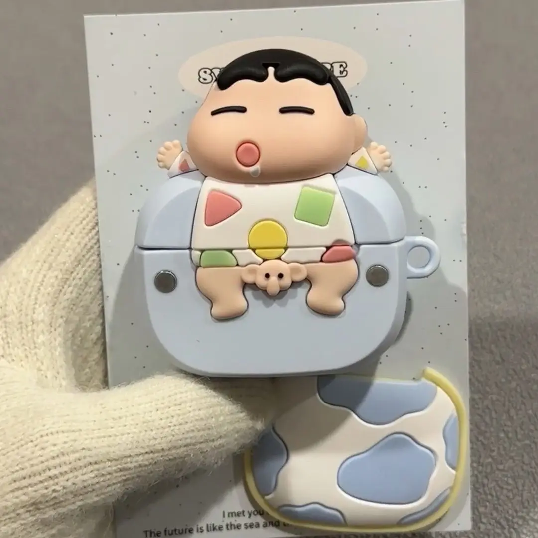 Kawaii Crayon Shin Chan чехол для наушников Airpods 1/2/3/pro/pro2 милый аниме Bluetooth наушники защитный чехол анти-падение подарочная игрушка
Kawaii Crayon Shin Chan чехол для наушников Airpods 1/2/3/pro/pro2 милый аниме Bluetooth наушники защитный чехол анти-падение подарочная игрушка