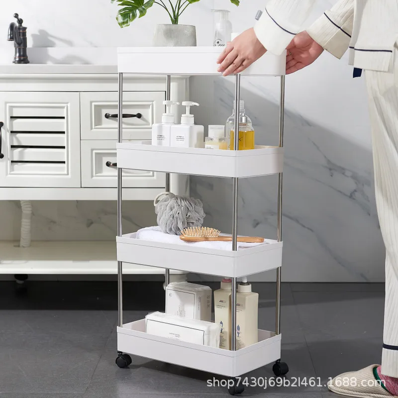 Can Move the Sewing of the Rack, Kitchen Supplies to the Bathroom, Floor to Ceiling Gap, String Storage Rack
Can Move the Sewing of the Rack, Kitchen Supplies to the Bathroom, Floor to Ceiling Gap, String Storage Rack