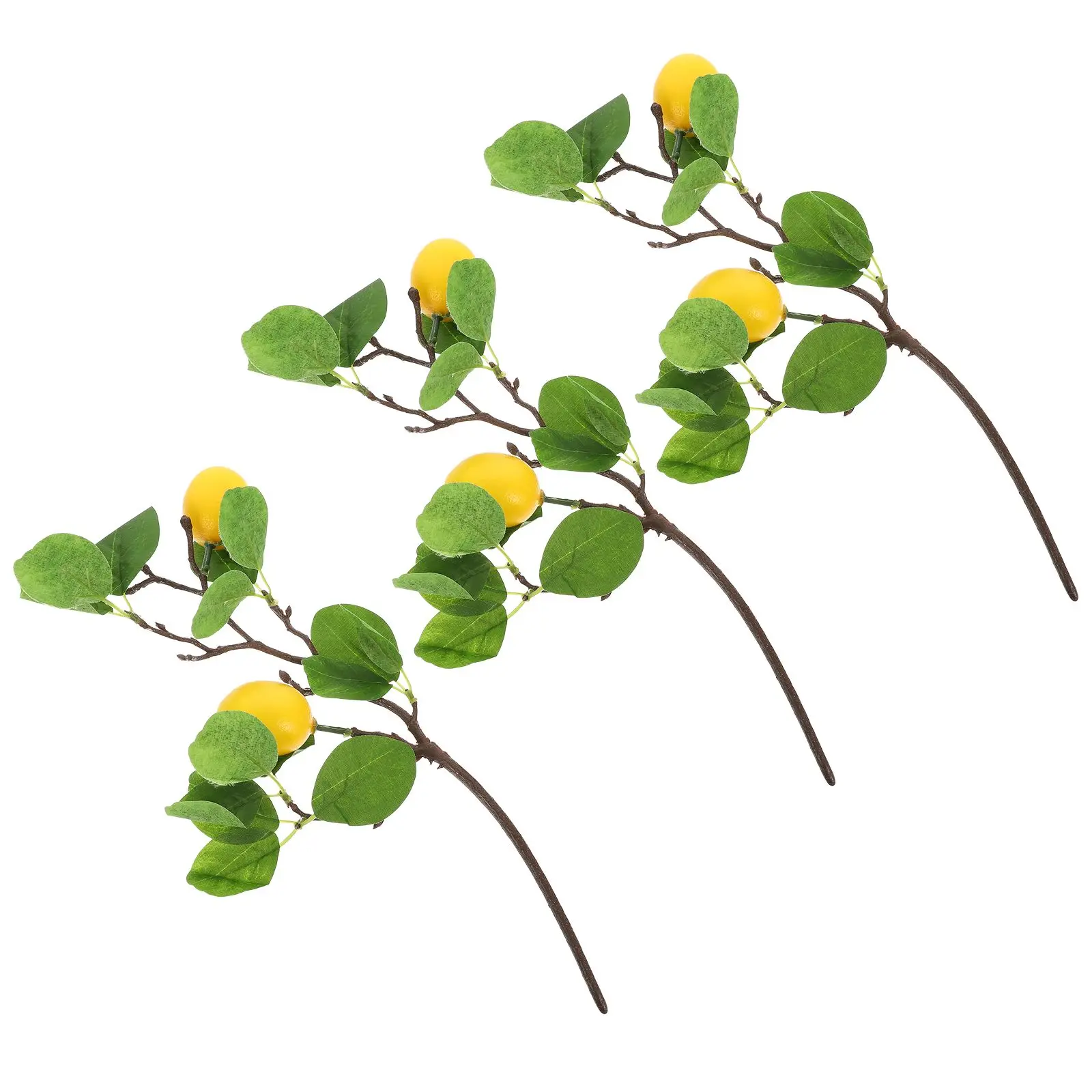 3 Pcs Artificial Lemon Branches Yellow Plastic Faux Home Decor Vase Flower Arrangement Fake Plant Branch Lemon Cutting
3 Pcs Artificial Lemon Branches Yellow Plastic Faux Home Decor Vase Flower Arrangement Fake Plant Branch Lemon Cutting