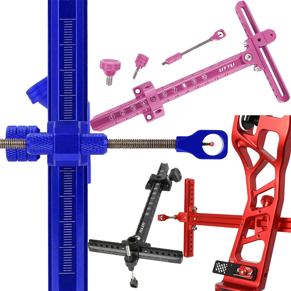 Archery Recurve Bow Adjustable Sight 9 Inch Aluminum Alloy Universal for Target Practice Outdoor Training Competition Use
Archery Recurve Bow Adjustable Sight 9 Inch Aluminum Alloy Universal for Target Practice Outdoor Training Competition Use