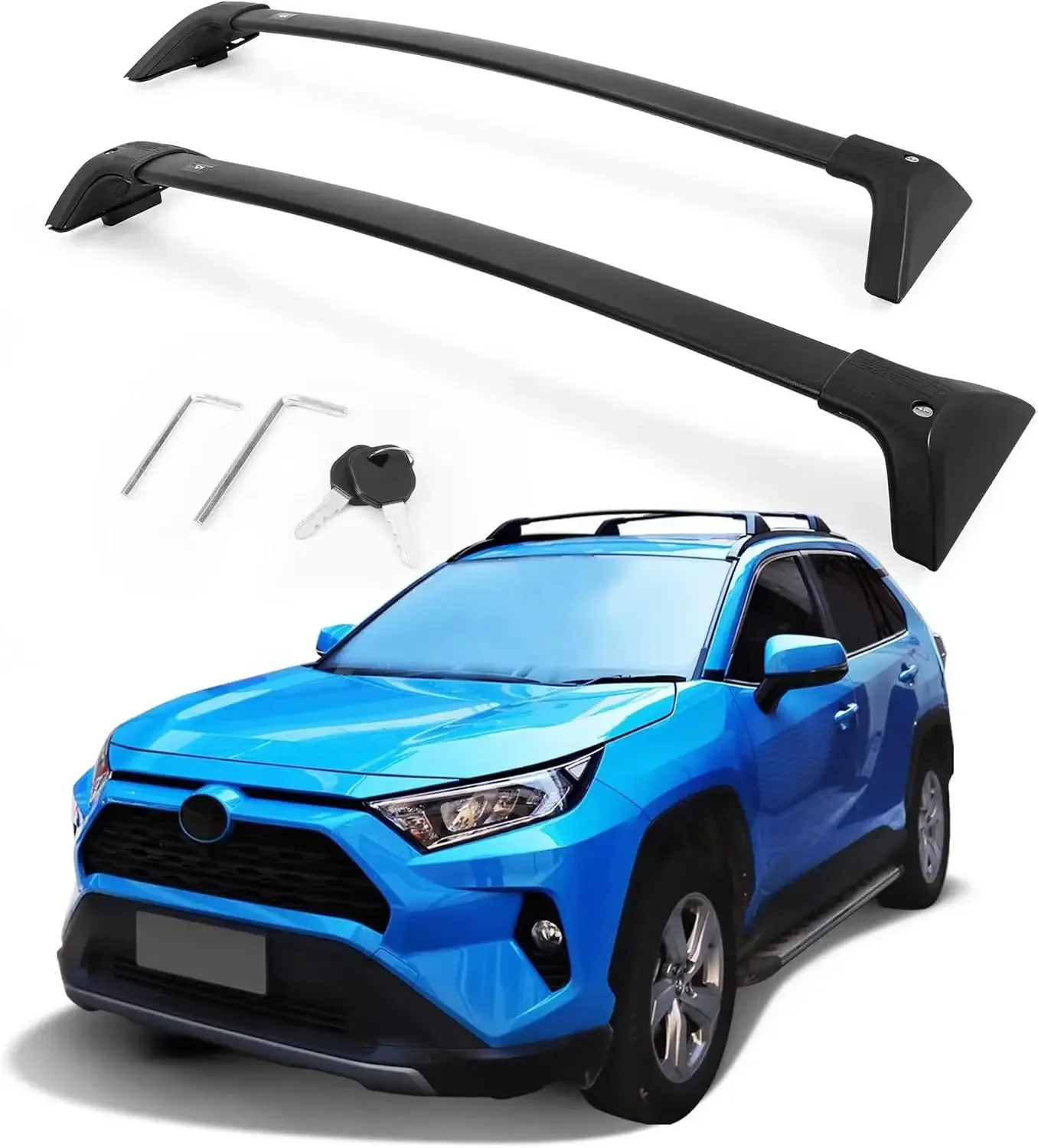 Поперечины для багажника на крышу для Toyota RAV4 2019-2025 (не подходят для моделей 2024 LE/Adventure/TRD Off-Road/Hybrid Woodland Edition) Противовзломный замок
Поперечины для багажника на крышу для Toyota RAV4 2019-2025 (не подходят для моделей 2024 LE/Adventure/TRD Off-Road/Hybrid Woodland Edition) Противовзломный замок