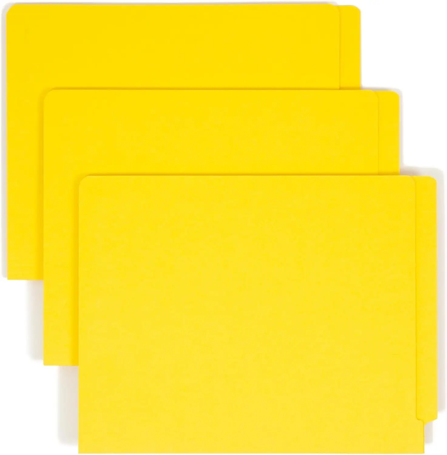Reinforced File Folders with Dual Fasteners, Letter Size, Yellow, 50 per Box for Office Organization
Reinforced File Folders with Dual Fasteners, Letter Size, Yellow, 50 per Box for Office Organization