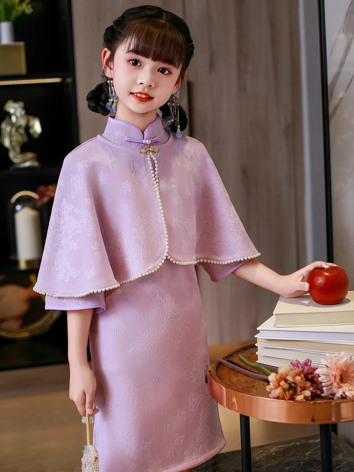 Retro Sle Children's Dr Daily Wear Autumn Winter Little Girl Faionable Tang Suit Performance Costume
Retro Sle Children's Dr Daily Wear Autumn Winter Little Girl Faionable Tang Suit Performance Costume