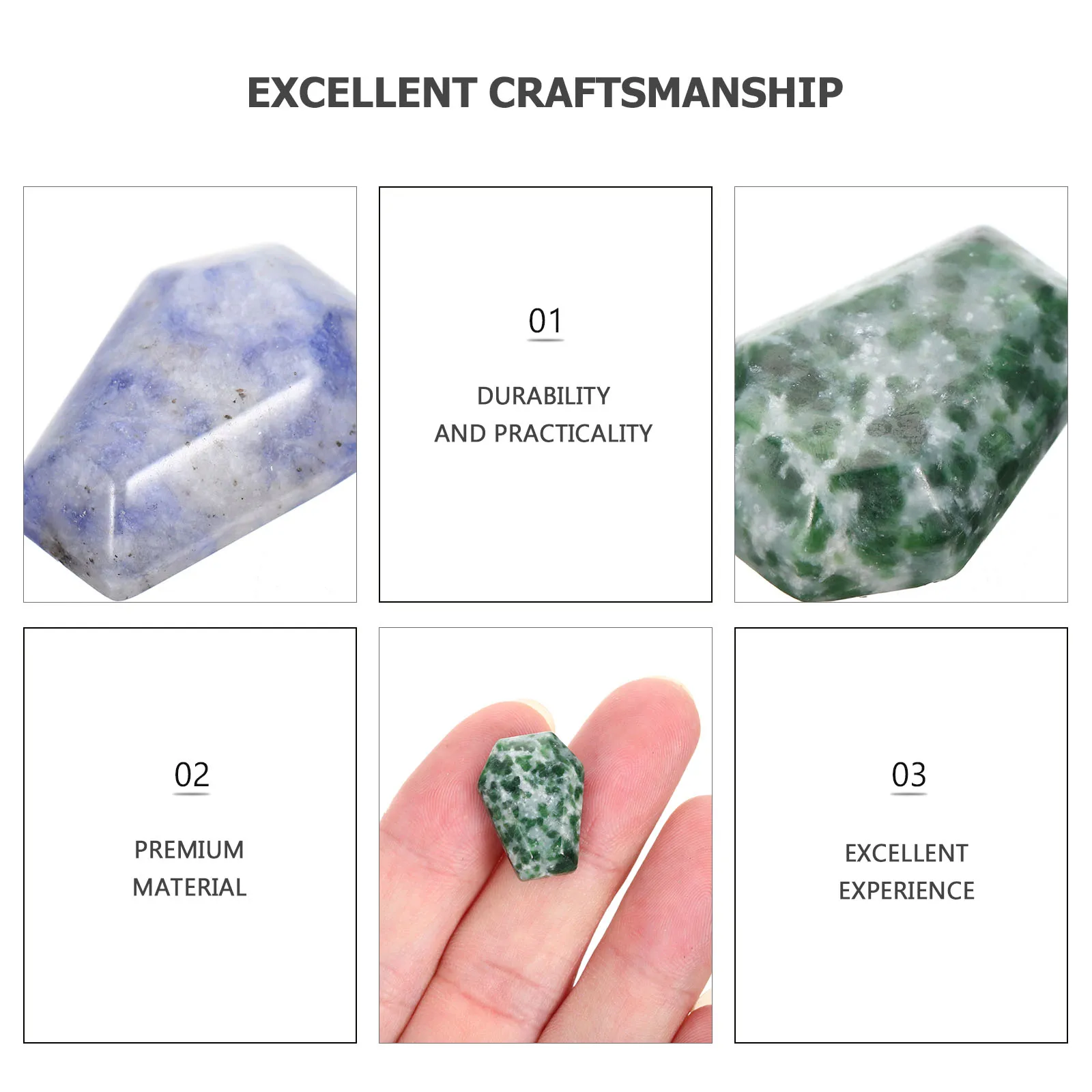 10pcs Mini Coffin Pendant Natural Gemstone DIY Bracelet Charms Jewelry Pendants for Necklace Halloween Crafts Lightweight
10pcs Mini Coffin Pendant Natural Gemstone DIY Bracelet Charms Jewelry Pendants for Necklace Halloween Crafts Lightweight