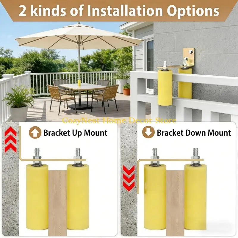 92MF Thickened Slide Gate Guide Roller Quiet Smooth Track Roller Double Bearing Gate Assembly for Heavy Duty Sliding Gate
92MF Thickened Slide Gate Guide Roller Quiet Smooth Track Roller Double Bearing Gate Assembly for Heavy Duty Sliding Gate