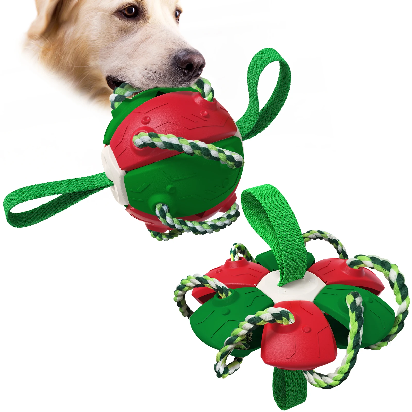 New Small Interactive Outdoor Disc Training Football Modern Style Sustainable Shape-Shifting Dog Toys Pet Supplies
New Small Interactive Outdoor Disc Training Football Modern Style Sustainable Shape-Shifting Dog Toys Pet Supplies
