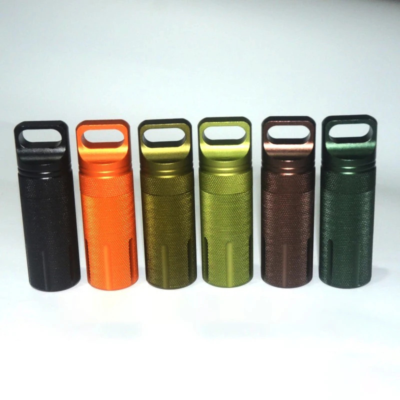 1pc Portable Aluminum Alloy Sealed Jar Outdoor Metal Waterproof Compartment Portable Pill Bottle Cylindrical Keychain Pendant
1pc Portable Aluminum Alloy Sealed Jar Outdoor Metal Waterproof Compartment Portable Pill Bottle Cylindrical Keychain Pendant