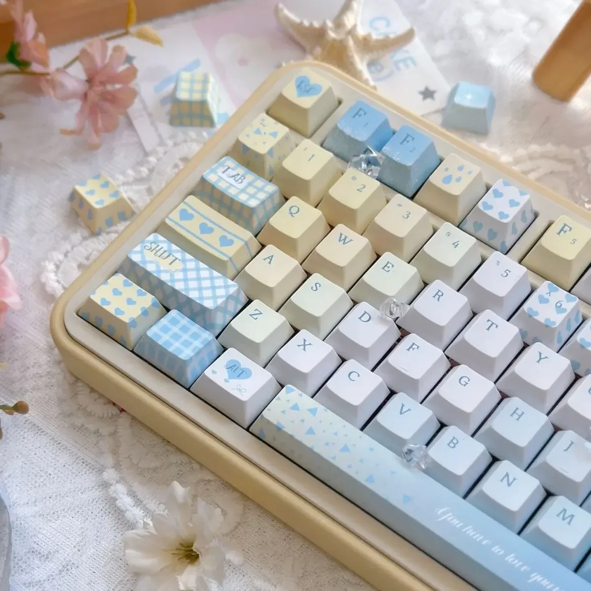 Семиточечные синие колпачки для клавиш, пятисторонняя сублимация, подходят для механических клавиатур, новые оригинальные, очень персонализированные и свежие. 
Семиточечные синие колпачки для клавиш, пятисторонняя сублимация, подходят для механических клавиатур, новые оригинальные, очень персонализированные и свежие.