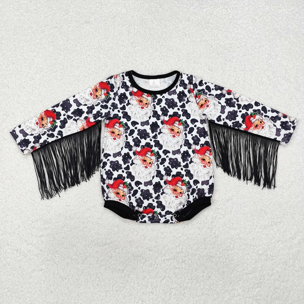 Wholesale Newborn Coverall Christmas Santa Bodysuit Children Baby Girl Tassels Western Romper Infant Bubble Toddler One-piece
Wholesale Newborn Coverall Christmas Santa Bodysuit Children Baby Girl Tassels Western Romper Infant Bubble Toddler One-piece