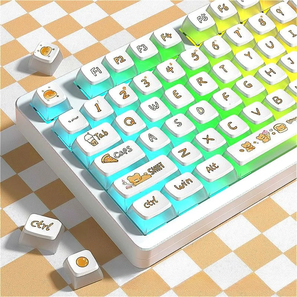 Simple large character themed keycaps GDA highly cute keycaps for HI75 61 84 96 98 99 104 F87 and other wireless keyboards
Simple large character themed keycaps GDA highly cute keycaps for HI75 61 84 96 98 99 104 F87 and other wireless keyboards