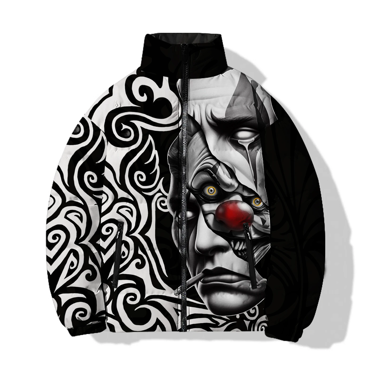 Новинка, пуховик Joker, модные мужские куртки, мужские зимние пальто с 3D Цифровым принтом, мужская одежда клоуна, прочный тренд 2024
Новинка, пуховик Joker, модные мужские куртки, мужские зимние пальто с 3D Цифровым принтом, мужская одежда клоуна, прочный тренд 2024