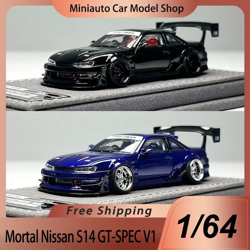 New In Stock Mortal 1:64 Nissan S14 Cambergang 1.0 Mertal Alloy Miniature Diecast Model Nissan Car Toy Ornament Kid Gift
New In Stock Mortal 1:64 Nissan S14 Cambergang 1.0 Mertal Alloy Miniature Diecast Model Nissan Car Toy Ornament Kid Gift