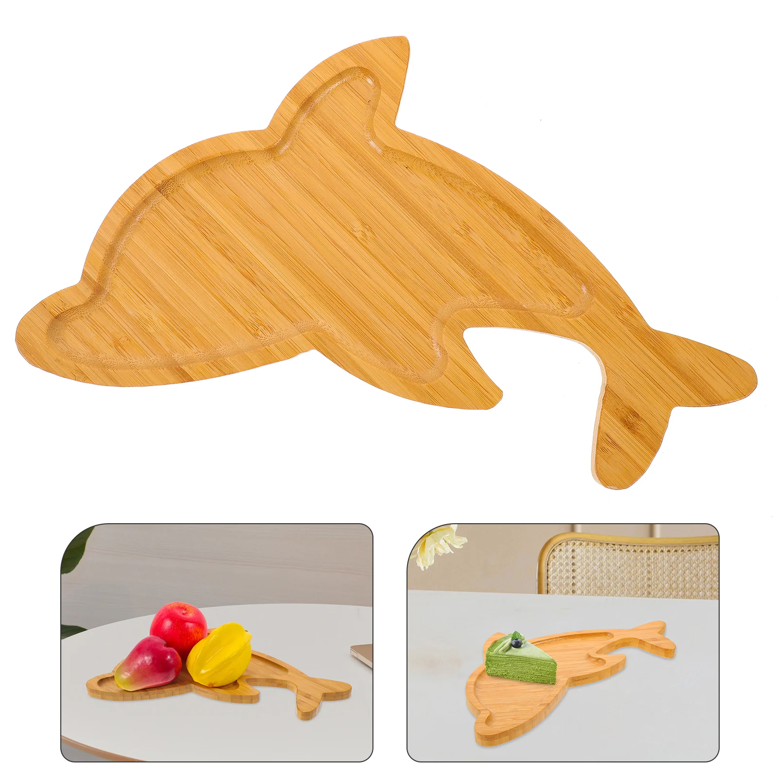 Bamboo Dolphin Snack Tray Toy Food Trays Household Fruit Novelty Serving Decorative Snacks Plate Home Dessert
Bamboo Dolphin Snack Tray Toy Food Trays Household Fruit Novelty Serving Decorative Snacks Plate Home Dessert
