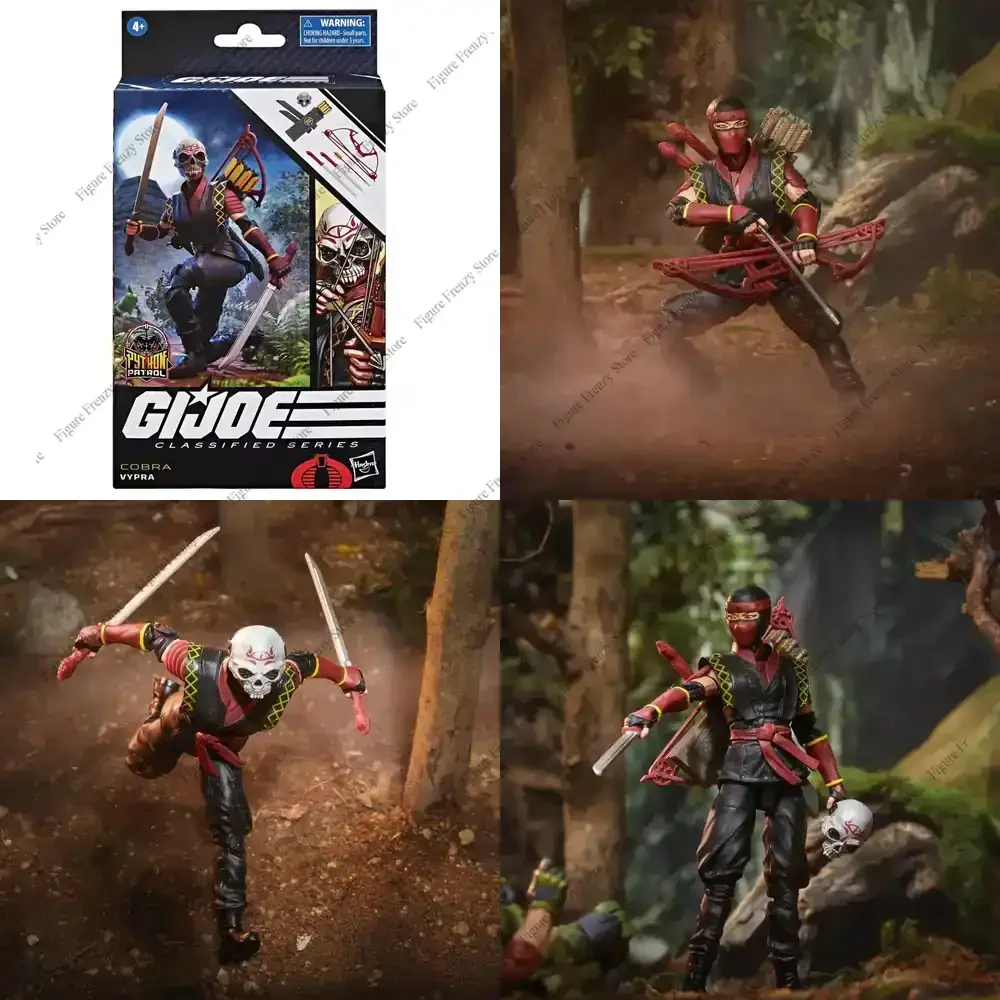 Special Offer for Hasbro G.I. Joe Classified Series #88 Cobra Vypra 6 inch Action Figure with Accessories Gift for Girls and
Special Offer for Hasbro G.I. Joe Classified Series #88 Cobra Vypra 6 inch Action Figure with Accessories Gift for Girls and