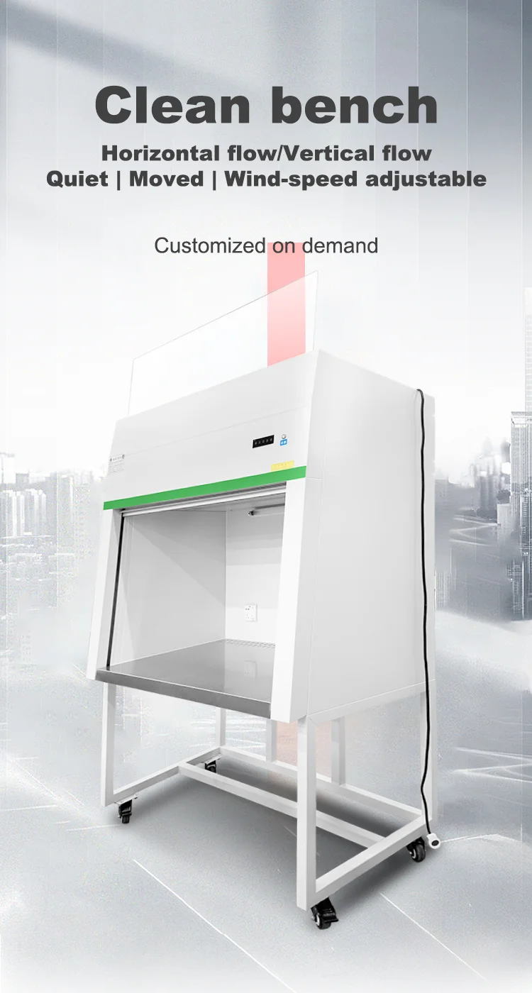 Biological Safety Cabinet Laminar Flow Bench Vertical Laminar Flow Hood Clean Bench Biosafety Hood Laminar Airflow Hood
Biological Safety Cabinet Laminar Flow Bench Vertical Laminar Flow Hood Clean Bench Biosafety Hood Laminar Airflow Hood