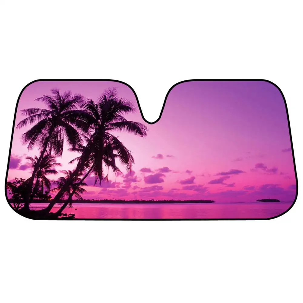BDK Pink Sunset Sunshade, Sailor's Delight at Night, Folding Accordion Windshield Visor
BDK Pink Sunset Sunshade, Sailor's Delight at Night, Folding Accordion Windshield Visor