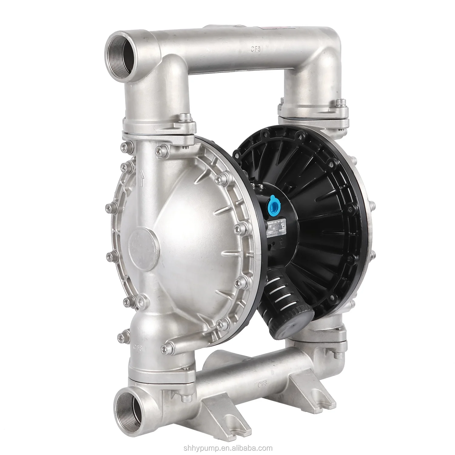 HY1.5" Stainless Steel Pneumatic Diaphragm Pump for Anti-corrosion Industry
HY1.5" Stainless Steel Pneumatic Diaphragm Pump for Anti-corrosion Industry