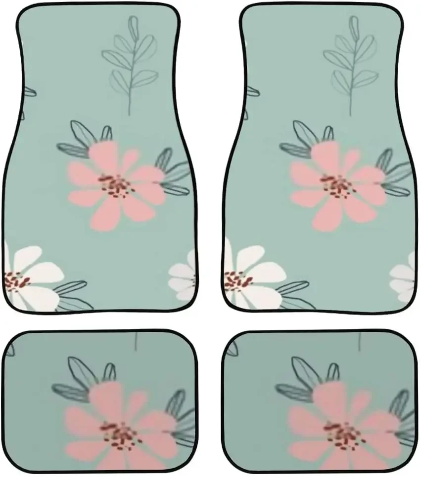 Car Floor Mats Cute Vintage Hand Drawn Flower Print Design Carpet Car SUV Truck Floor Mats 4 Pcs, Car Mats
Car Floor Mats Cute Vintage Hand Drawn Flower Print Design Carpet Car SUV Truck Floor Mats 4 Pcs, Car Mats
