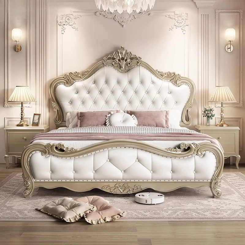 Design European Bed Aesthetics Confortable White Quality Wedding Bed Apartment Fashionable Full Body Muebles Home Furniture
Design European Bed Aesthetics Confortable White Quality Wedding Bed Apartment Fashionable Full Body Muebles Home Furniture