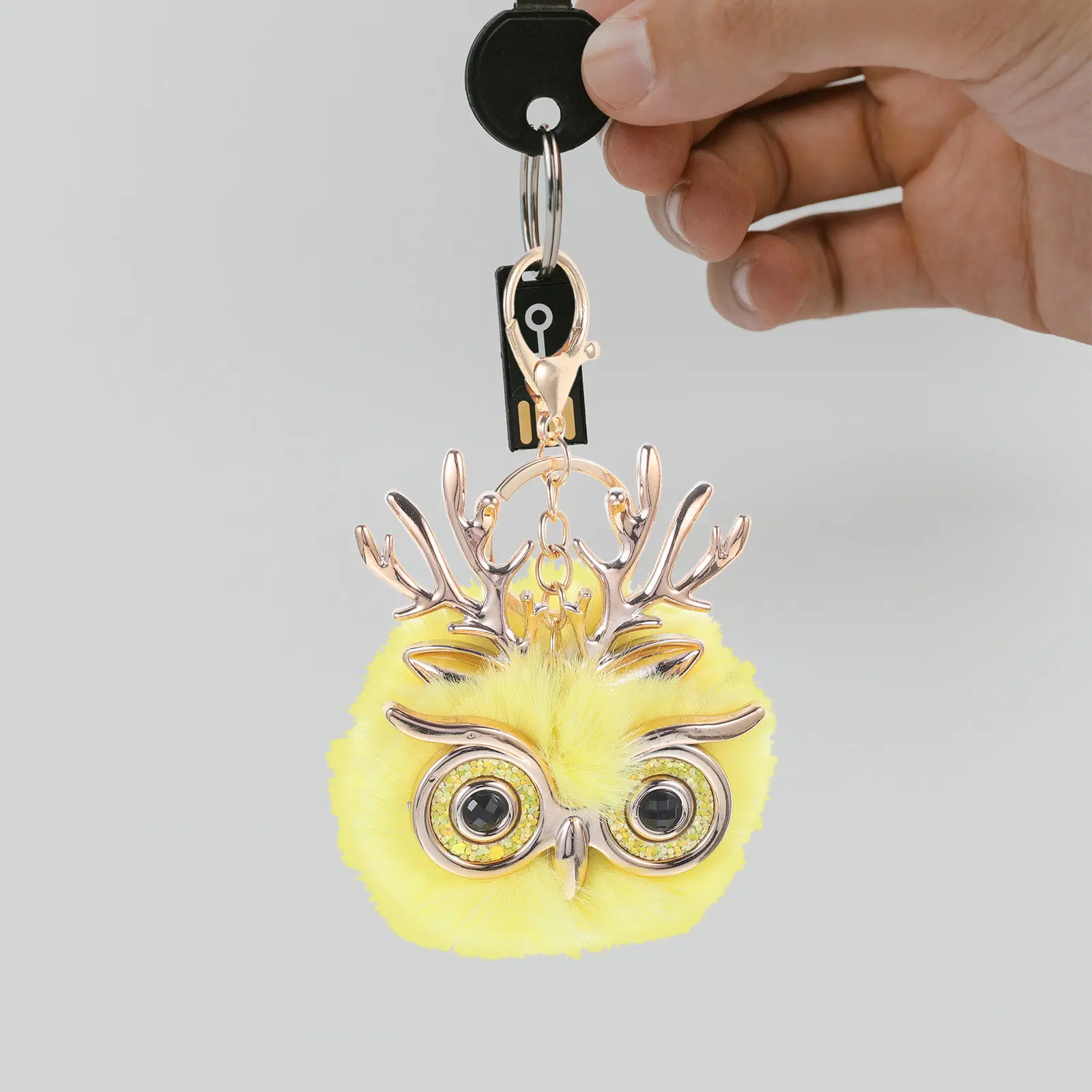 2Pcs Premium Owl Keychain Pendant Set High Quality Crafted Keychain Accessory Versatile Bag Hanging Charm for Keys Gifts Teens
2Pcs Premium Owl Keychain Pendant Set High Quality Crafted Keychain Accessory Versatile Bag Hanging Charm for Keys Gifts Teens