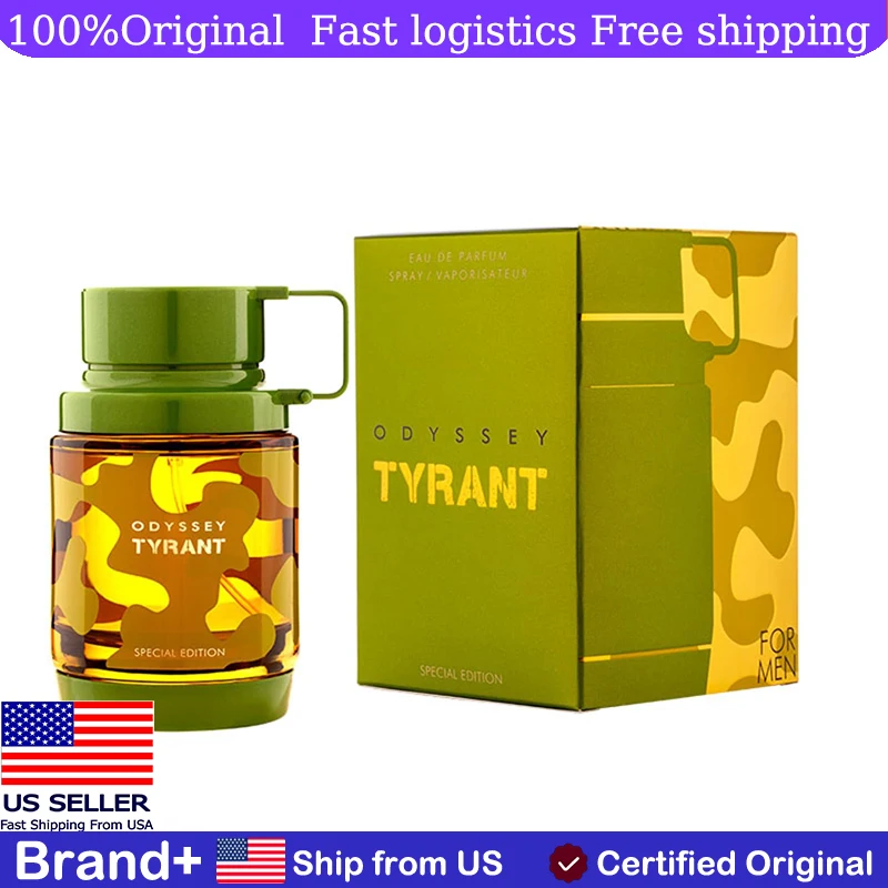 Armaf Odyssey Tyrant Special Edition By Armaf Men 3.4 Oz EDP Spray Cologne Persistence Arabian Women's Perfume Portable Natural
Armaf Odyssey Tyrant Special Edition By Armaf Men 3.4 Oz EDP Spray Cologne Persistence Arabian Women's Perfume Portable Natural